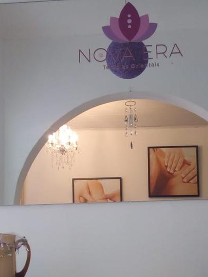 Arco da recepção da clínica